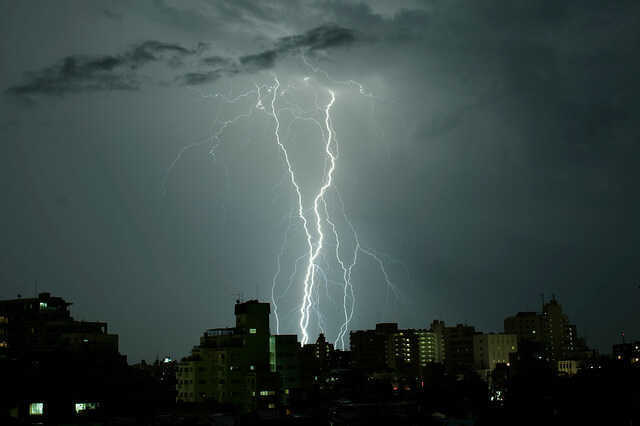 自然災害 雷